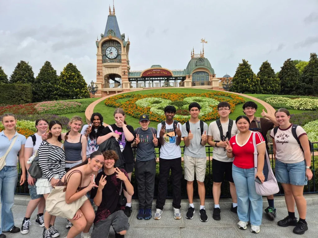 Kedron State High School students in China