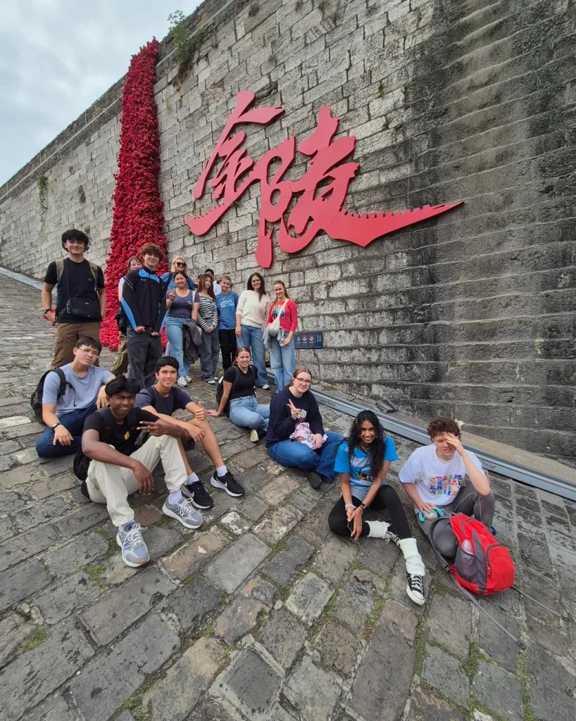 Kedron State High School students in China