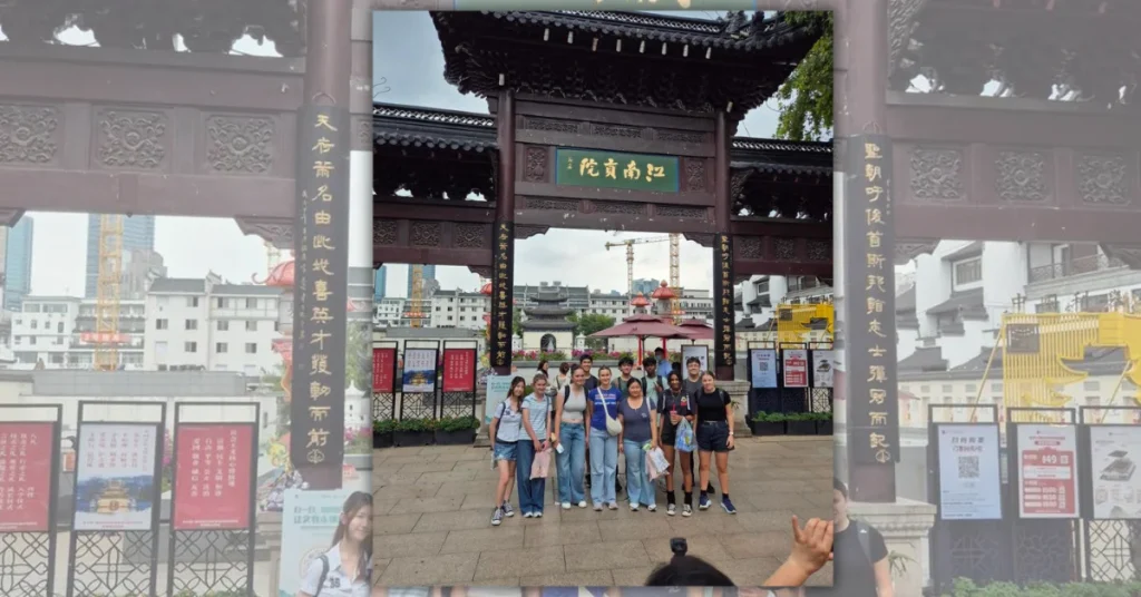 Kedron State High School students in China